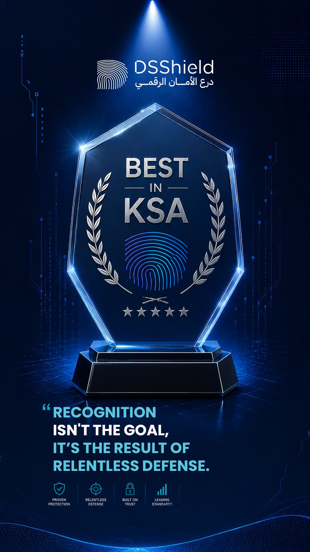 DSShield campaign creative — april