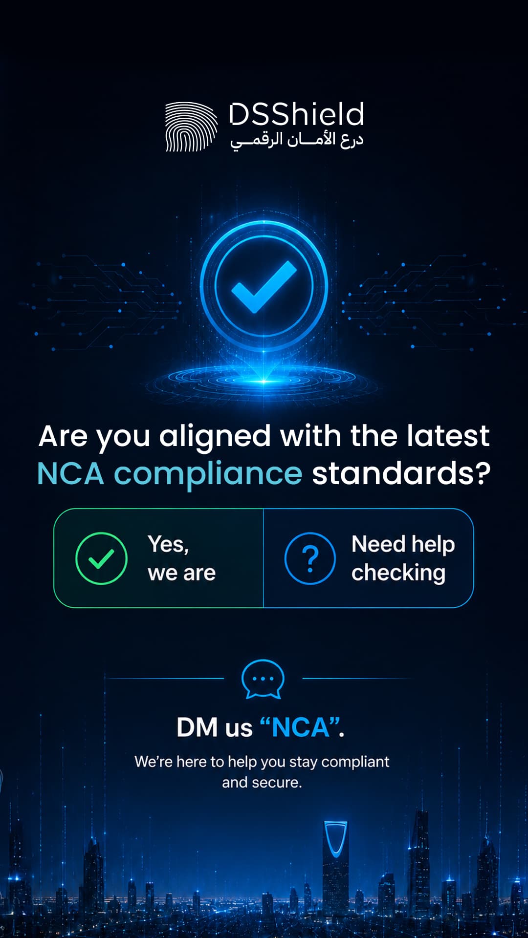 DSShield campaign creative — april